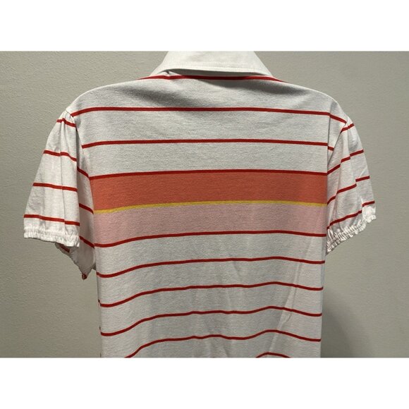 Faded Glory Womens Size XL 16/18 Polo Short Sleeve Striped - Picture 7 of 8